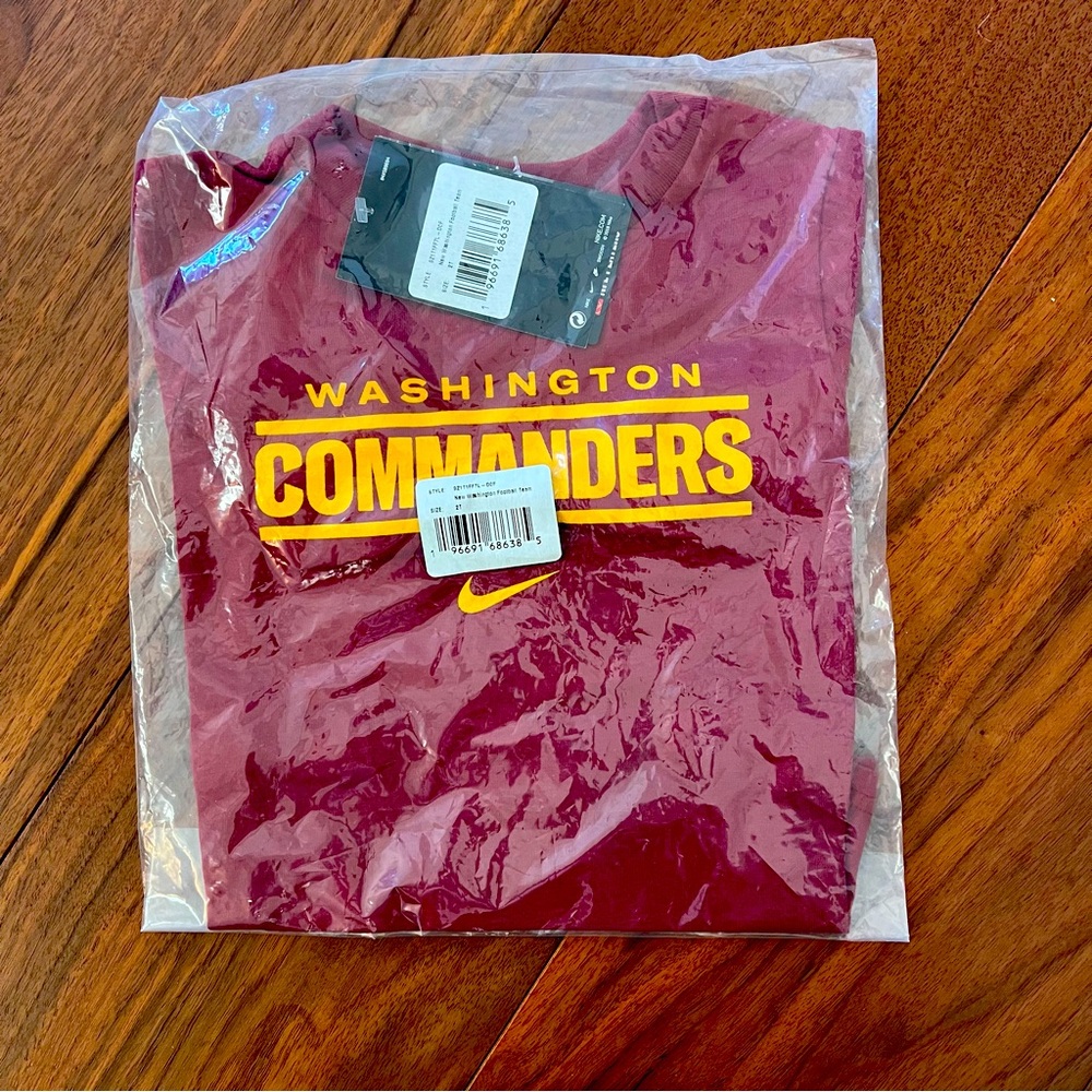 Washington Commanders T-Shirt 2T